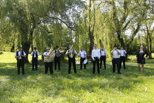 Gruppenfoto 2019 - Ein paar Männlein stehen im Walde